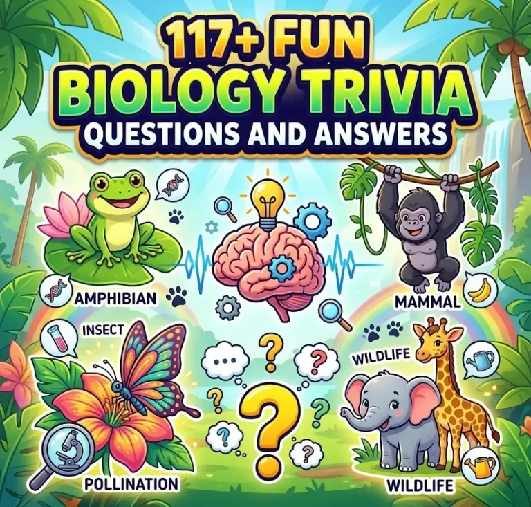 Biology Trivia Questions and Answers