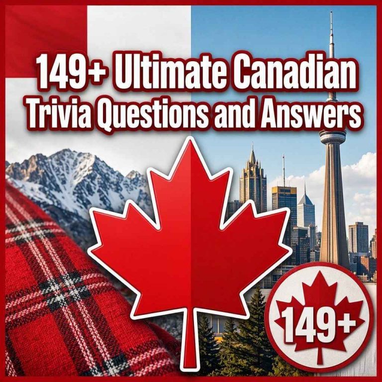 Canadian Trivia Questions and Answers