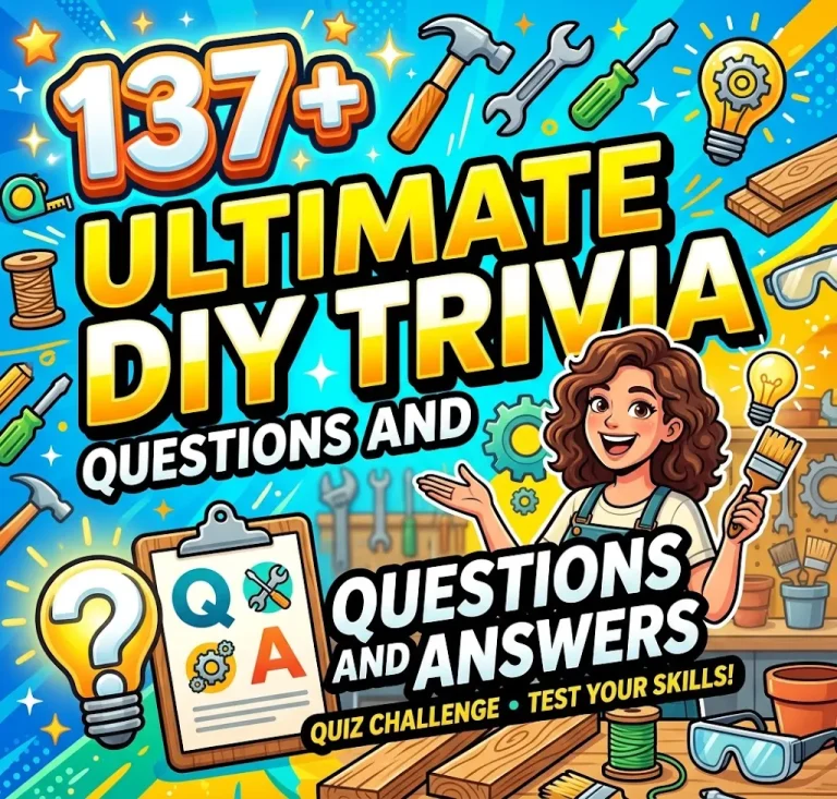 DIY Trivia Questions and Answers