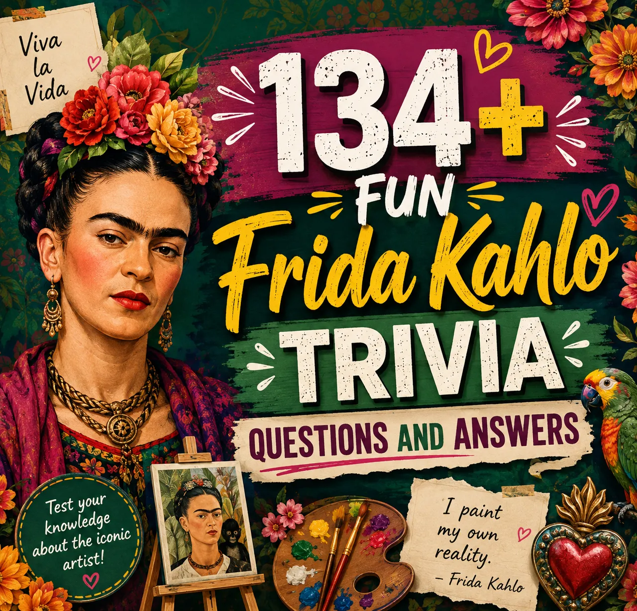 Frida Kahlo Trivia Questions and Answers