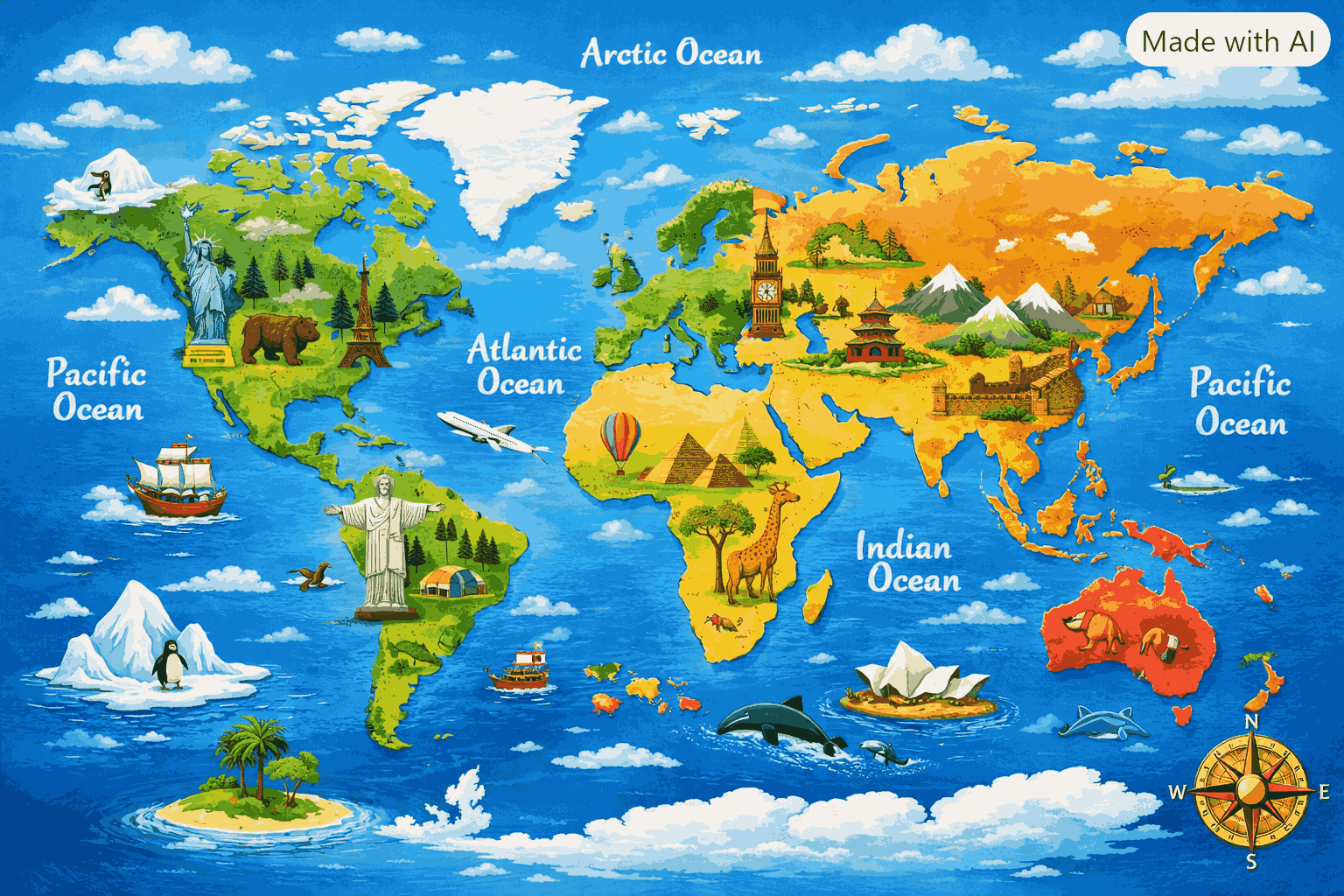 Geography Trivia Questions and Answers