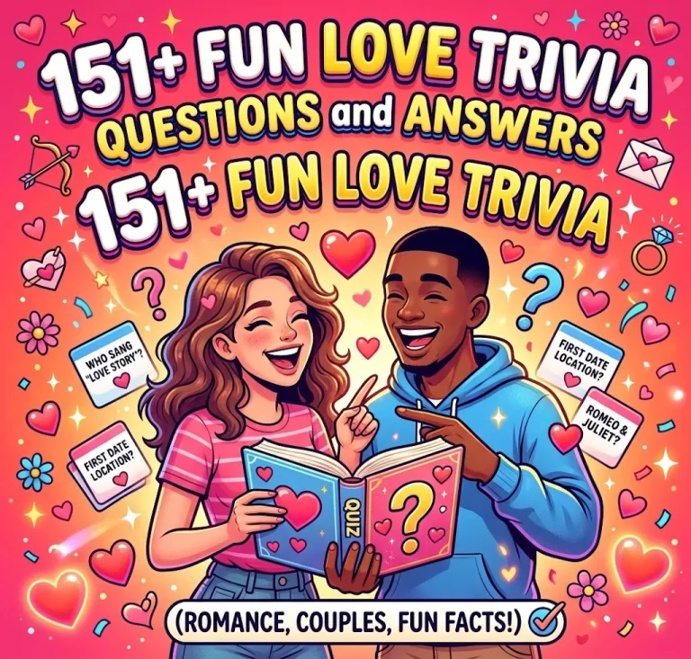Love Trivia Questions and Answers 1
