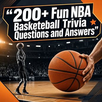 NBA Basketball Trivia Questions and Answers