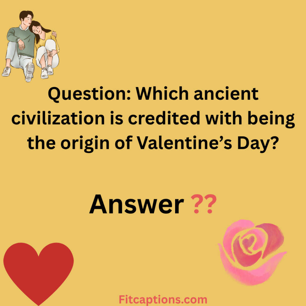 "Love Trivia Questions and Answers"