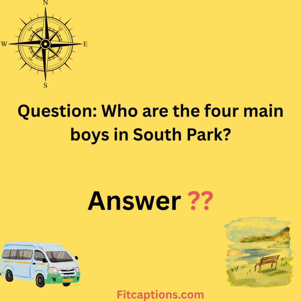"South Park Trivia Questions and Answers"