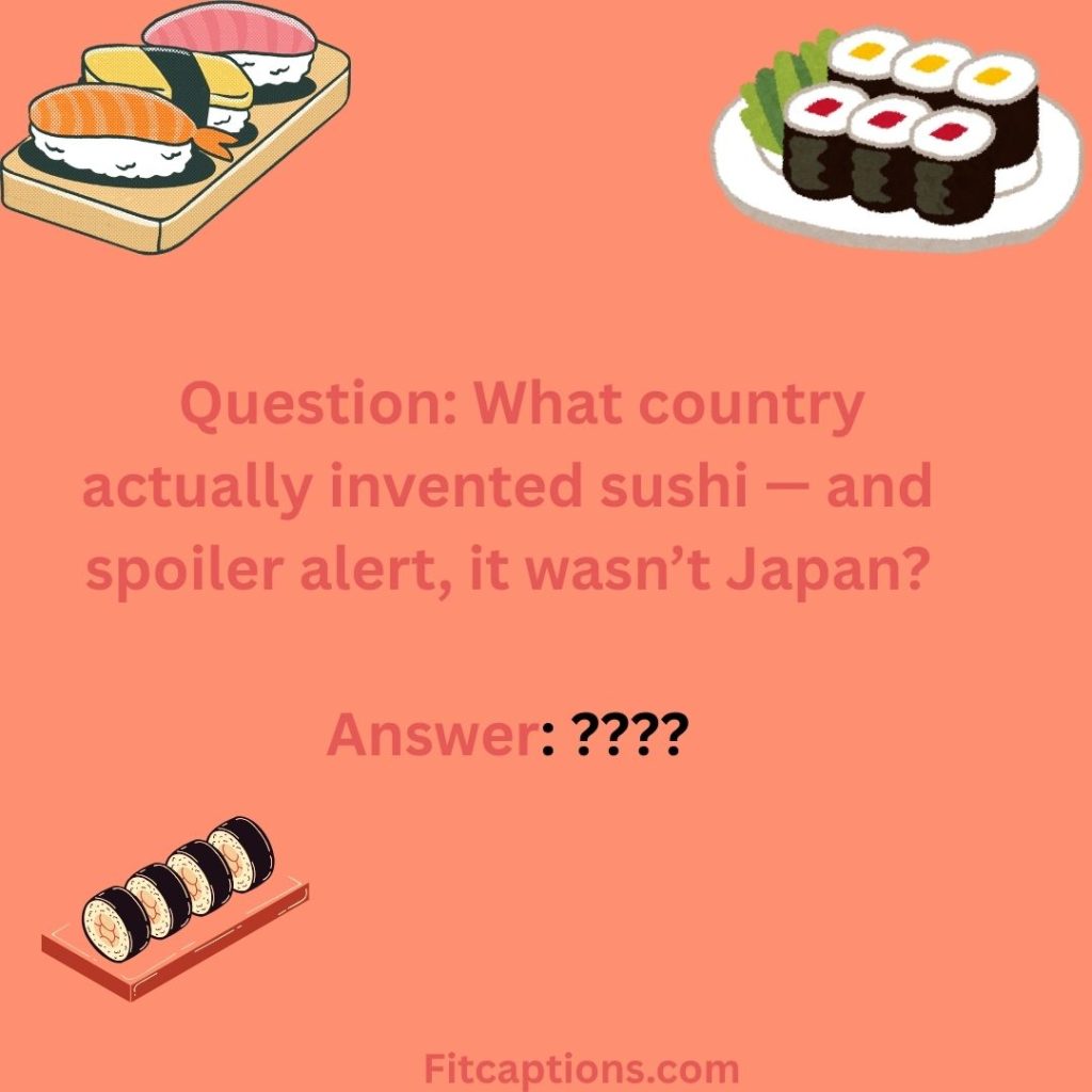200+ Challenging Sushi Trivia Questions And Answers to Test Every Sushi Lover (2026) "Sushi Trivia Questions and Answers "