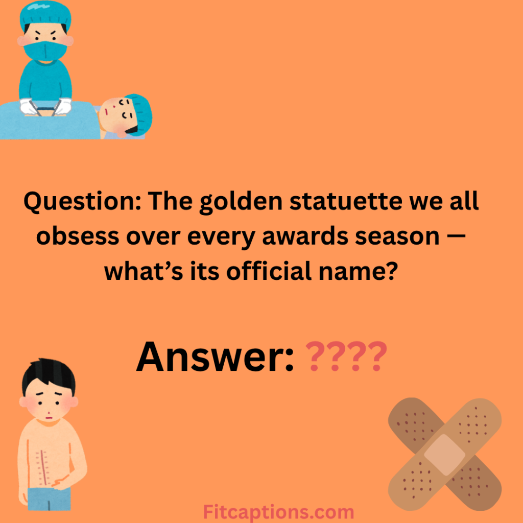 "Oscars Trivia Question and Answer"