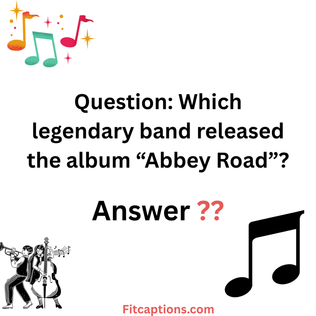 "Music Trivia Questions and Answers"
