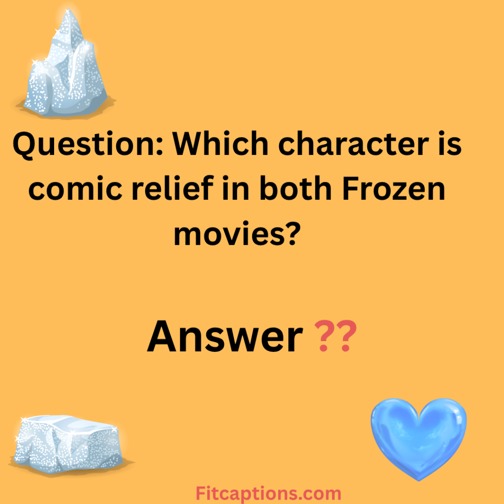 "Frozen Trivia Questions and Answers"