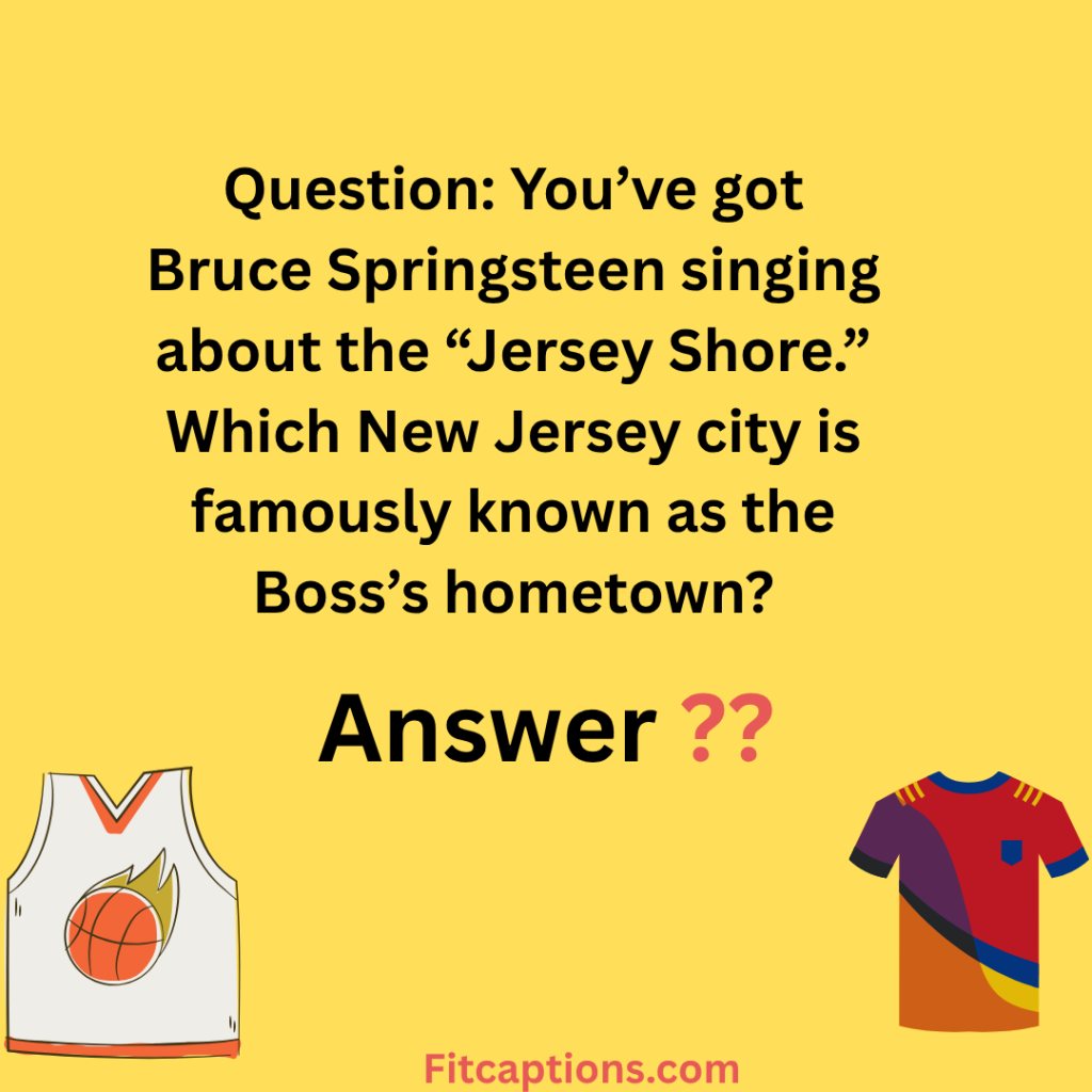 " New Jersey Trivia Questions and Answers"