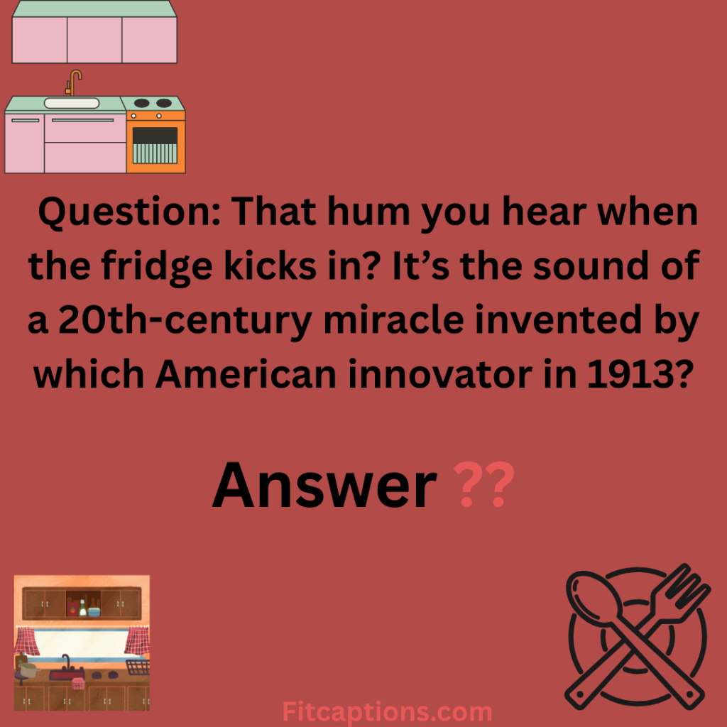 "Kitchen Trivia Questions and Answers"
