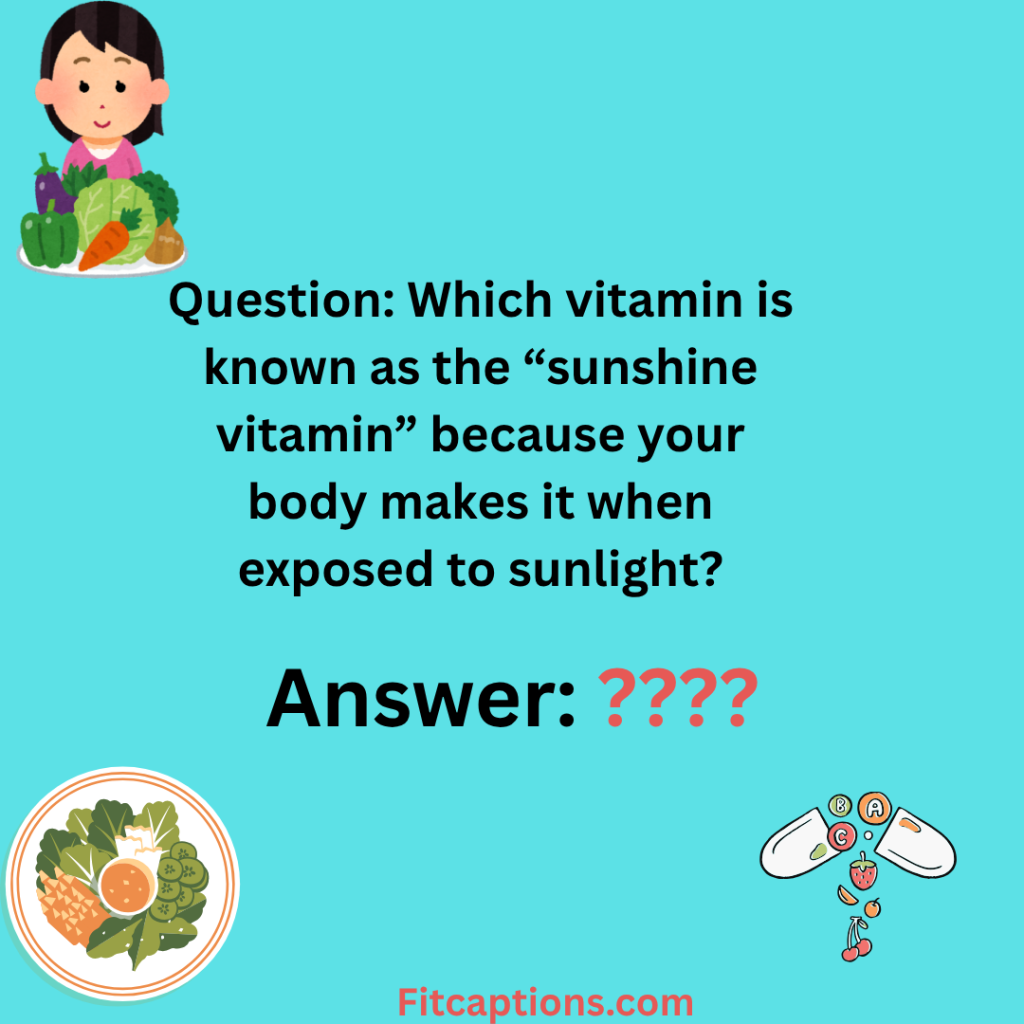 "nutrition trivia questions and answers"