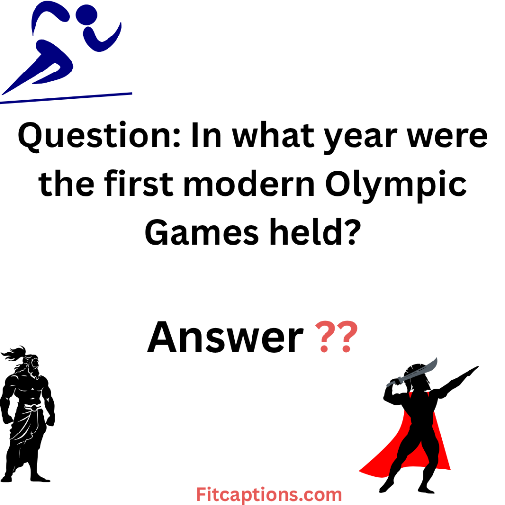 "Olympic Games Trivia Questions and Answers "