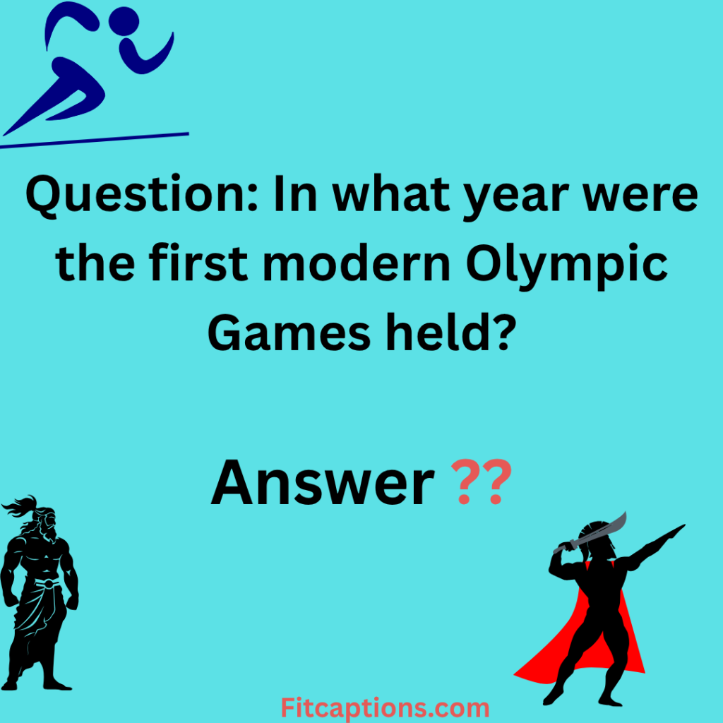 "Olympic Games Trivia Questions and Answers "