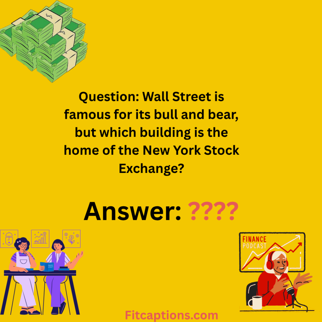 "Finance Trivia Questions and Answers"