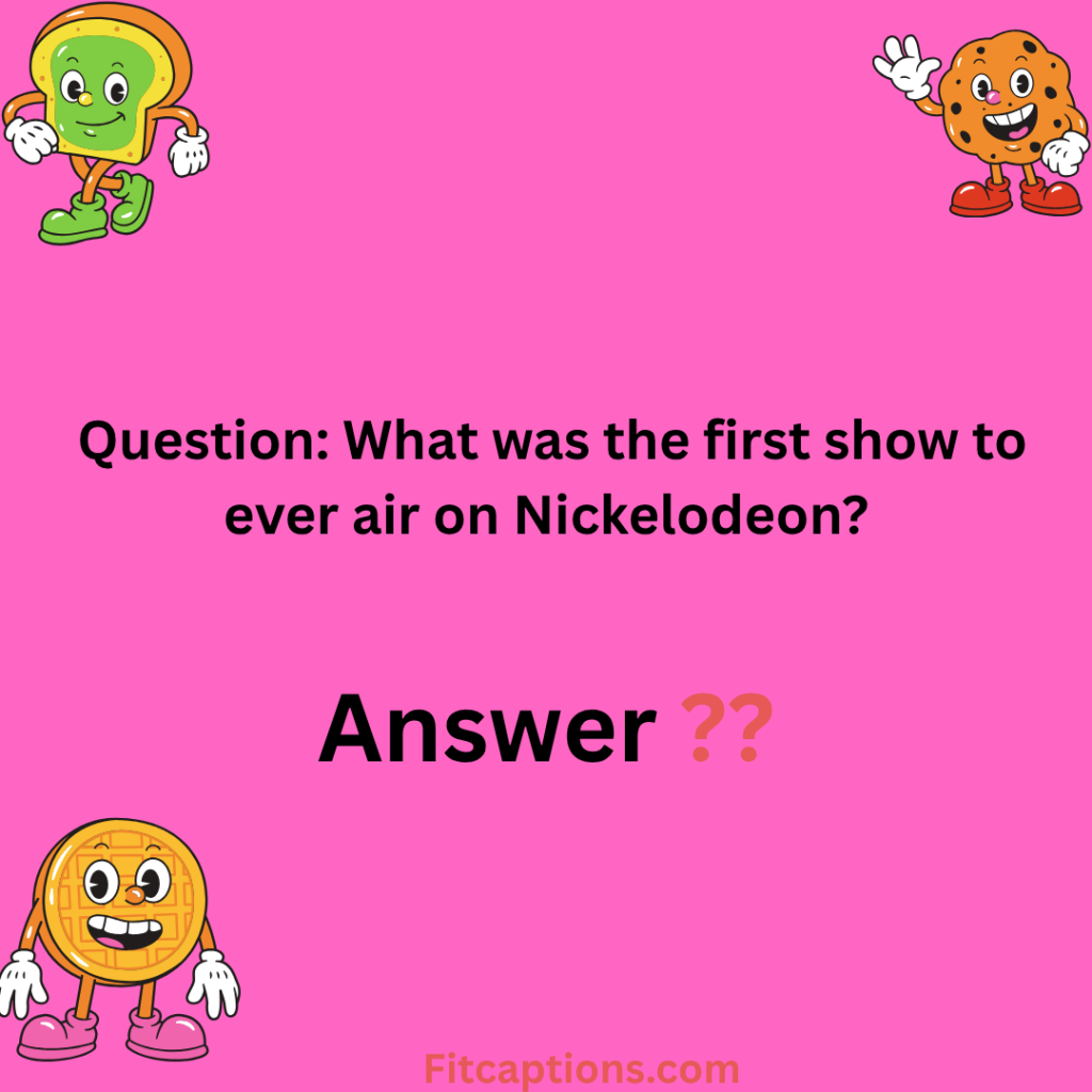 " Nickelodeon Trivia Questions and Answers'"