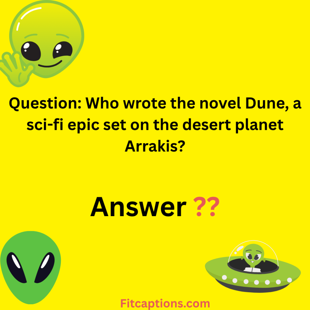 "Sci-Fi Trivia Questions and Answers""