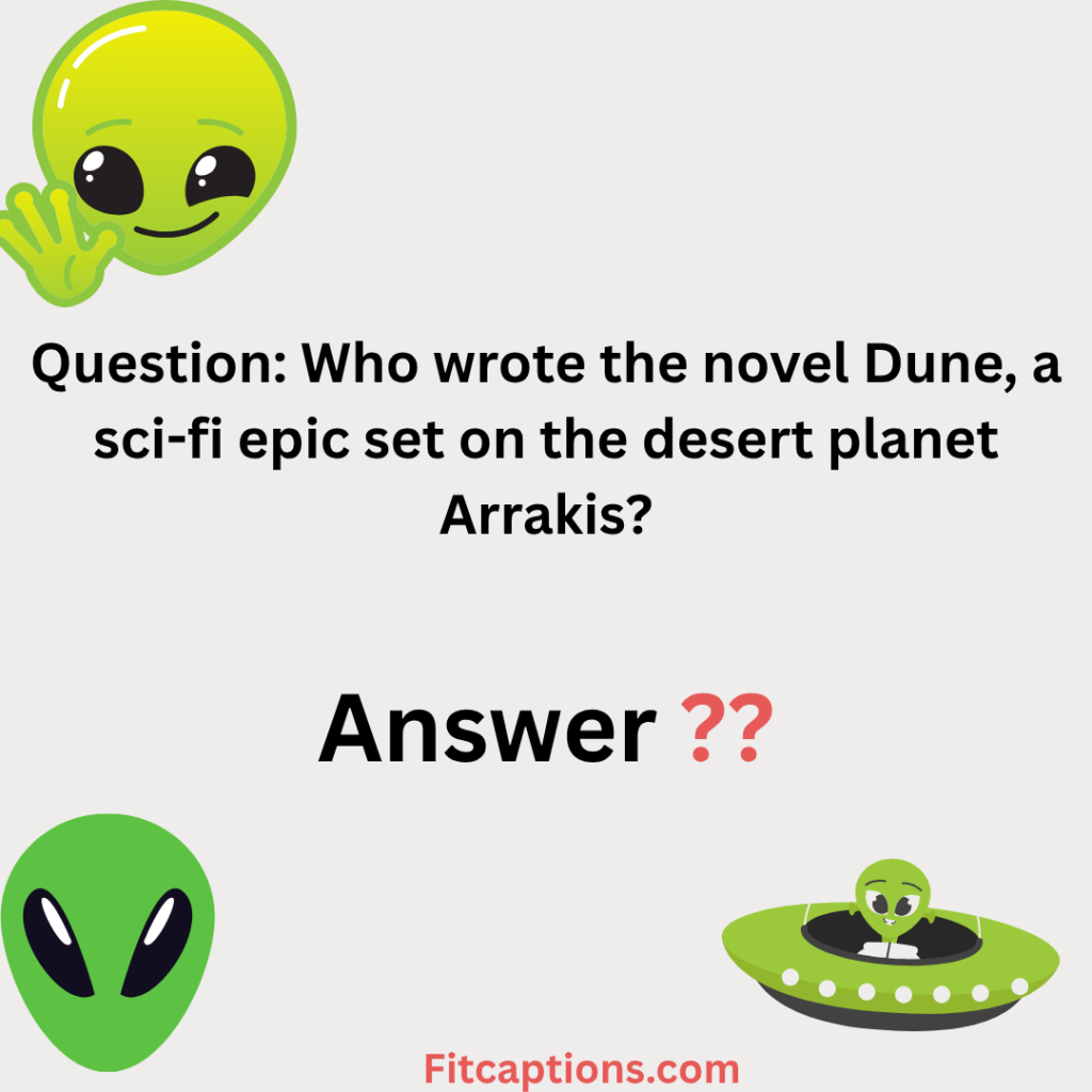 'Sci-Fi Trivia Questions and Answers"