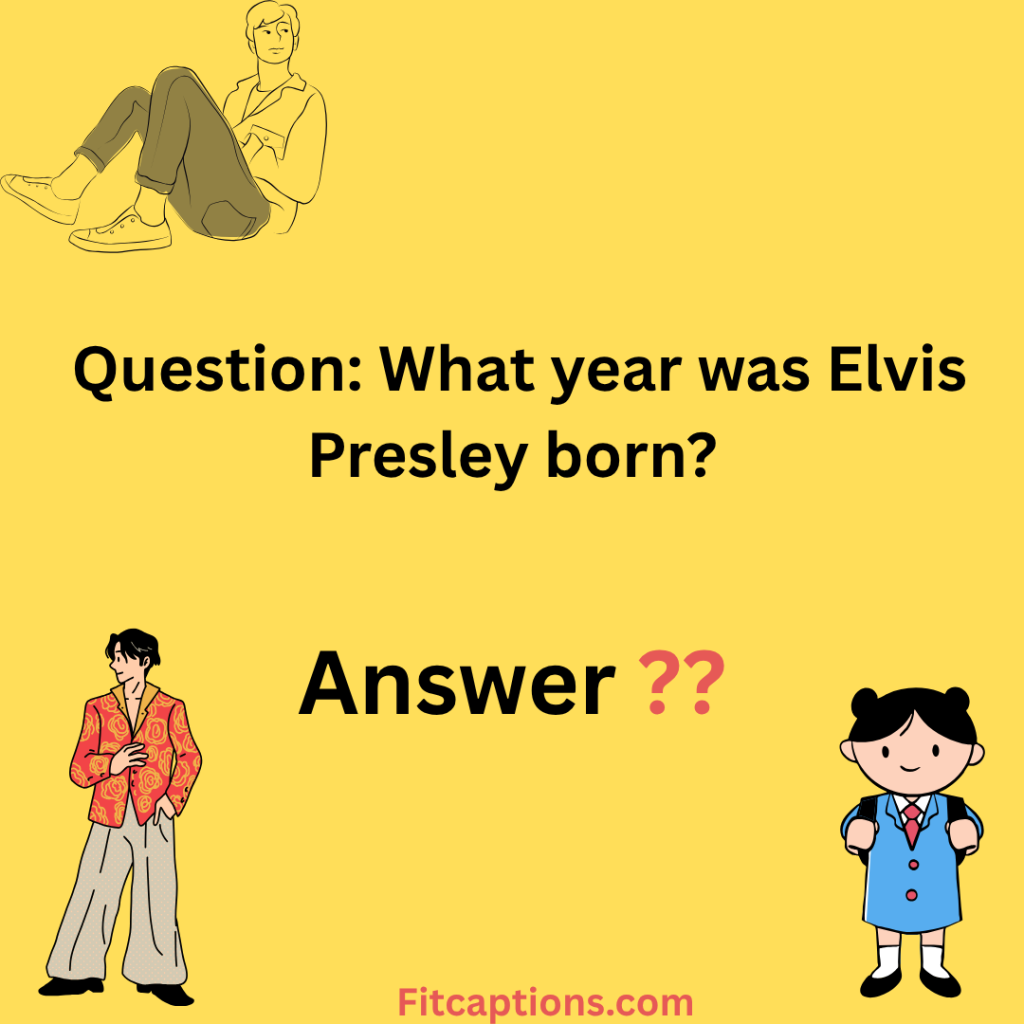 'Elvis Presley Trivia Questions and Answers "