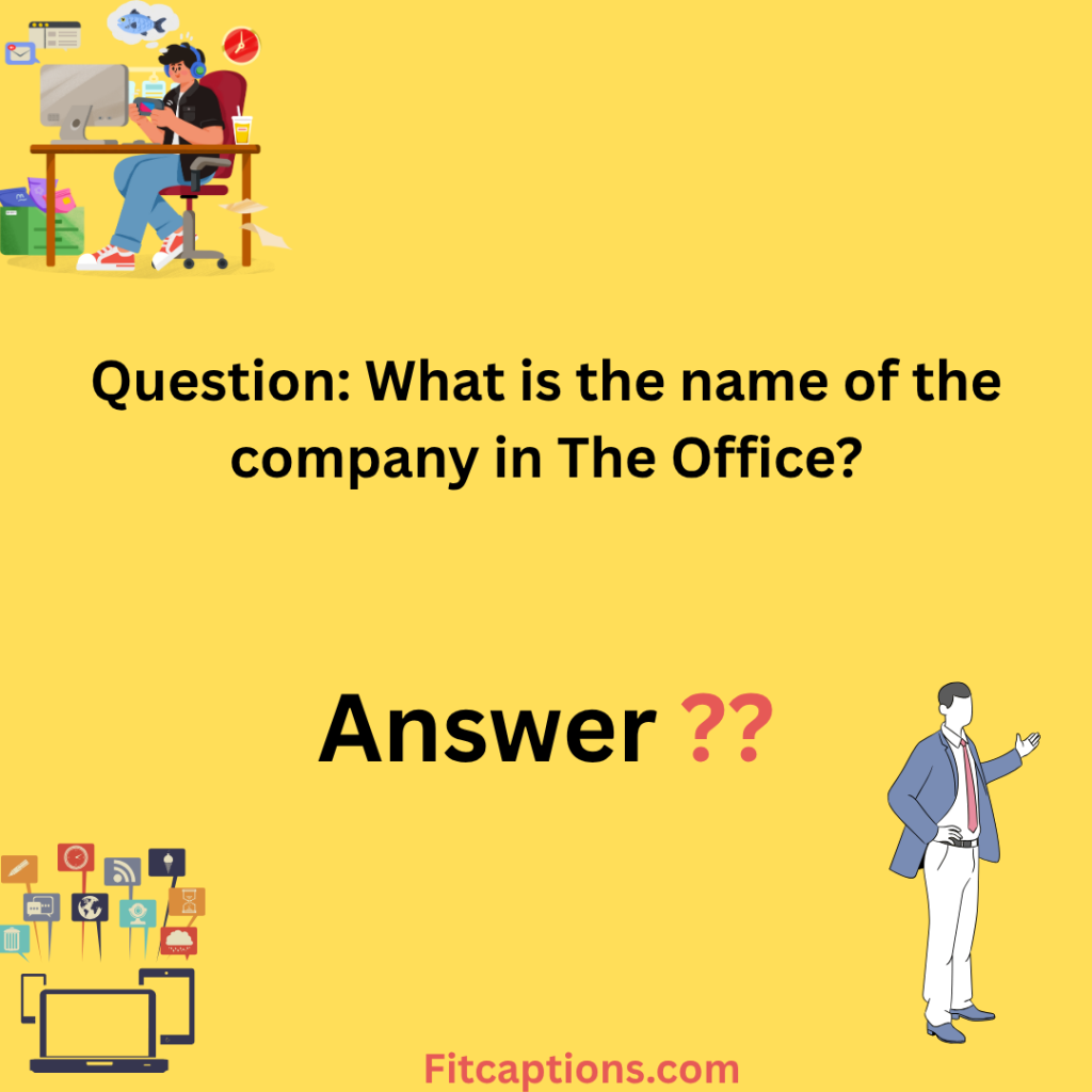 "The Office Trivia Questions and Answers"