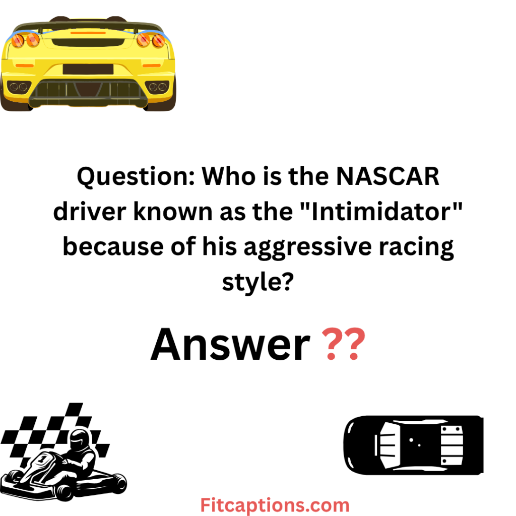 "NASCAR Trivia Questions and Answers"