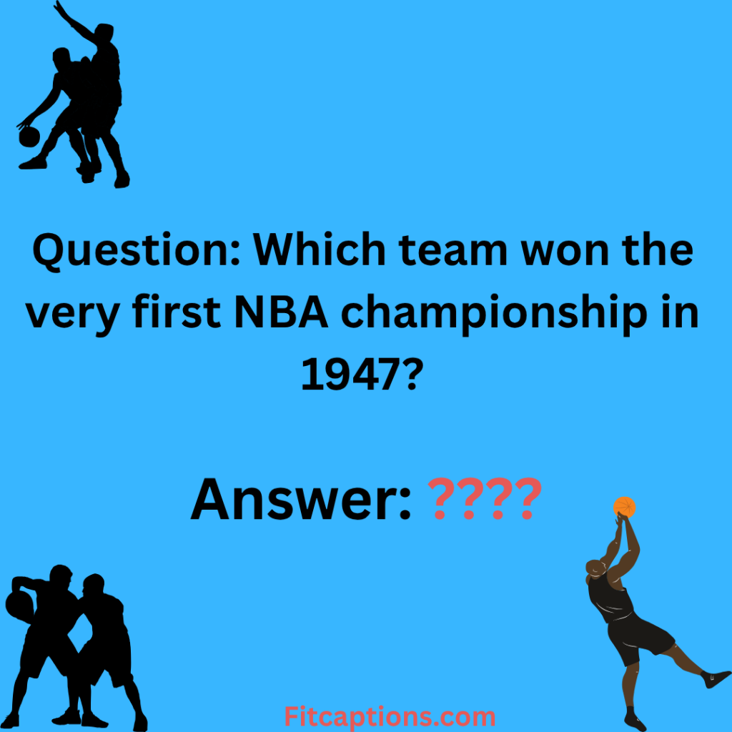 "NBA Trivia Questions and Answers"