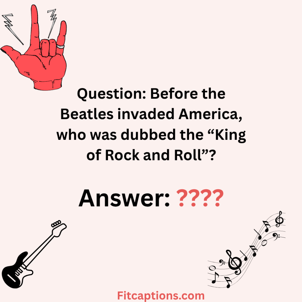 "Rock and Roll Trivia Questions and Answers"