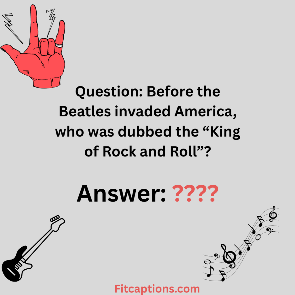 "Rock and Roll Trivia Questions and Answers"
