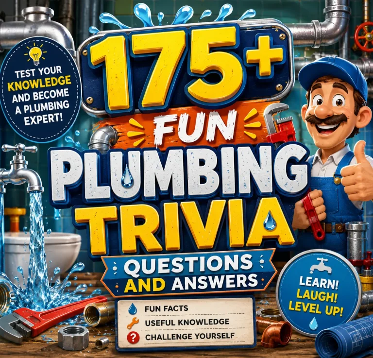 Plumbing Trivia Questions and Answers 1