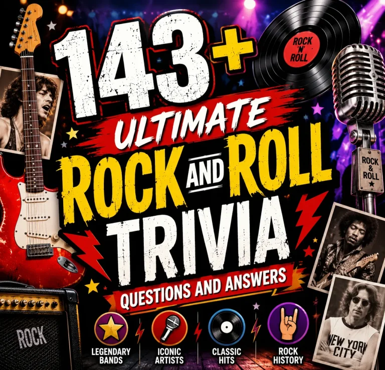 Rock and Roll Trivia Questions and Answers 1