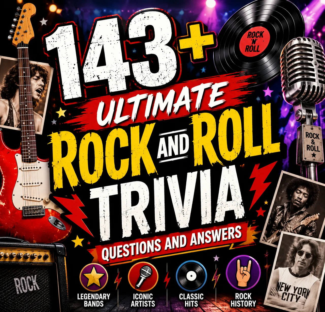 Rock and Roll Trivia Questions and Answers 1