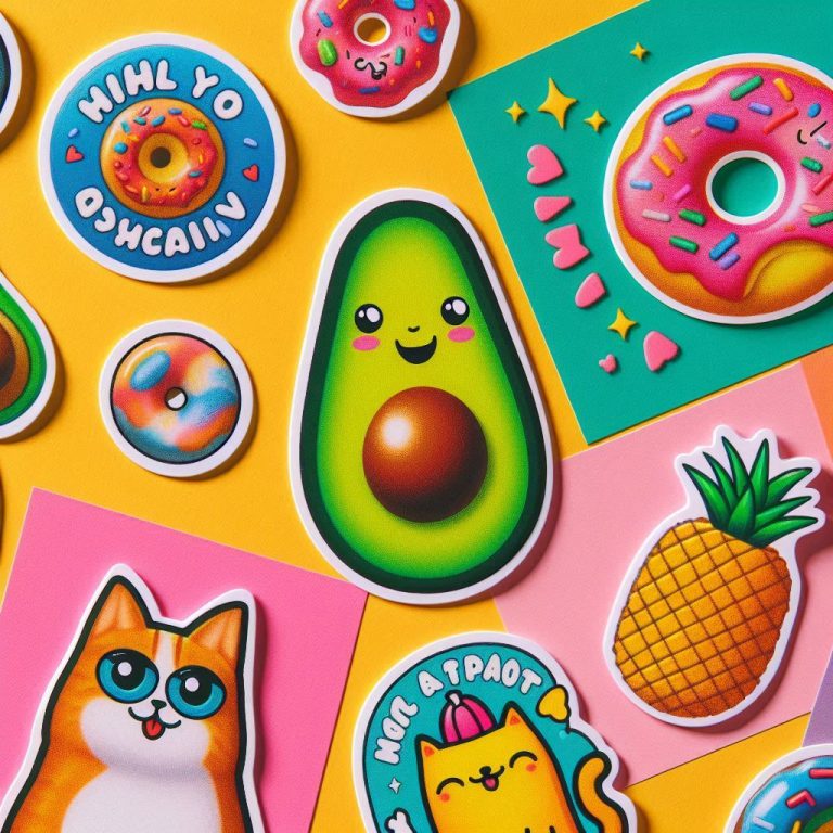 Sticker Puns
