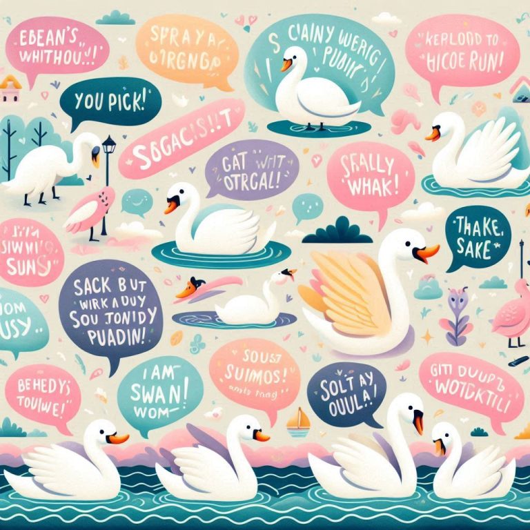 Swan Puns