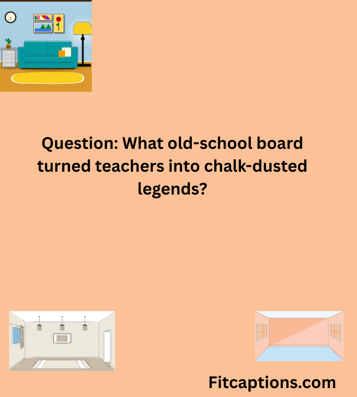 "Room Trivia Questions and Answers"