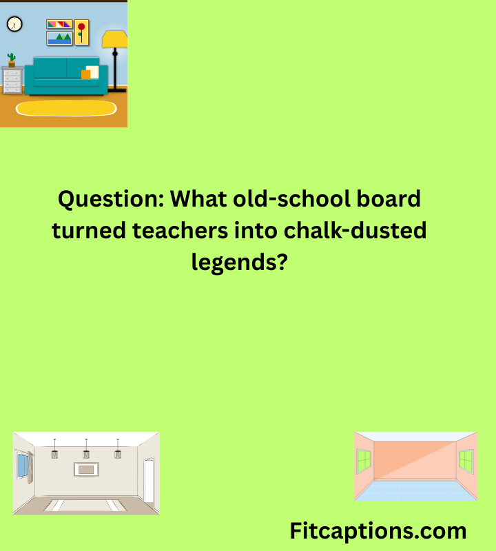 "Room Trivia Questions and Answers"