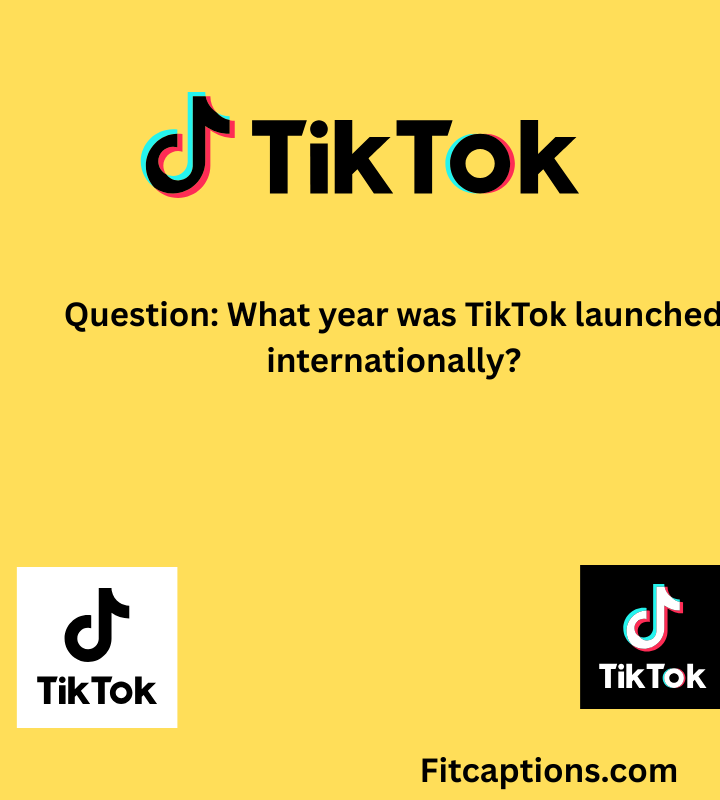 "TikTok Trivia Questions and Answers"