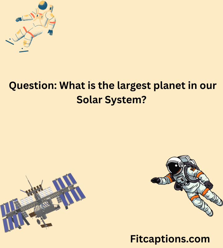 "Space Trivia Questions and Answers"