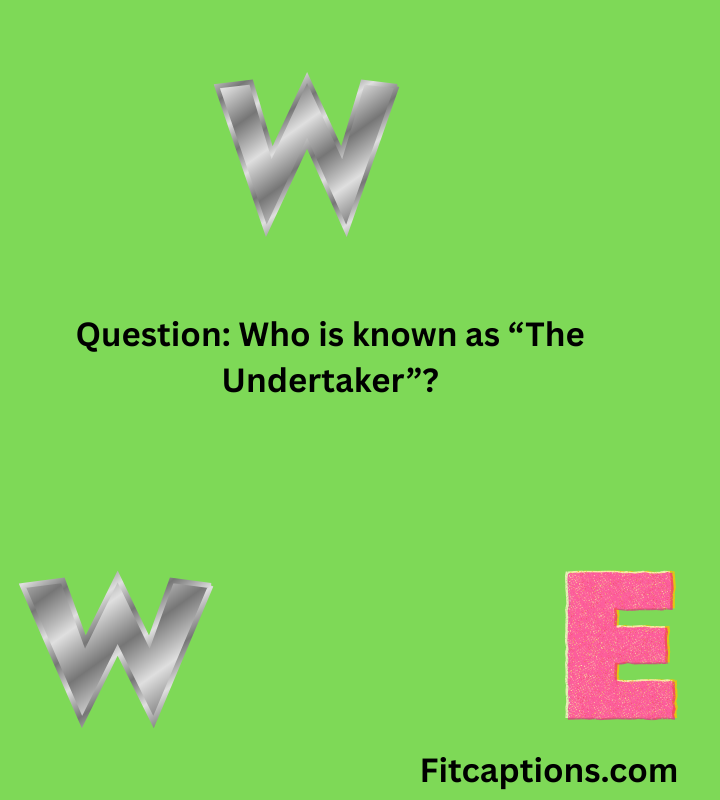 "WWE Trivia Questions and Answers"