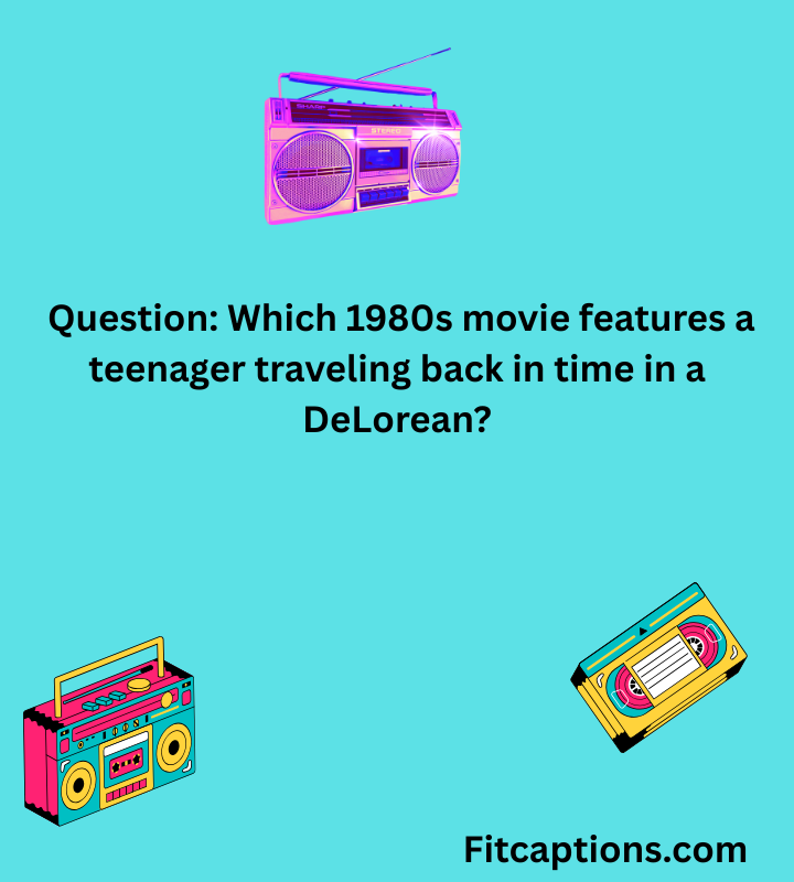 " I Love the 80s Trivia Question and Answers"