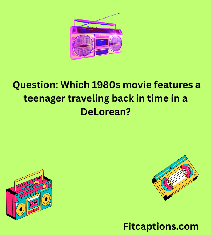 " I Love the 80s Trivia Question and Answers"