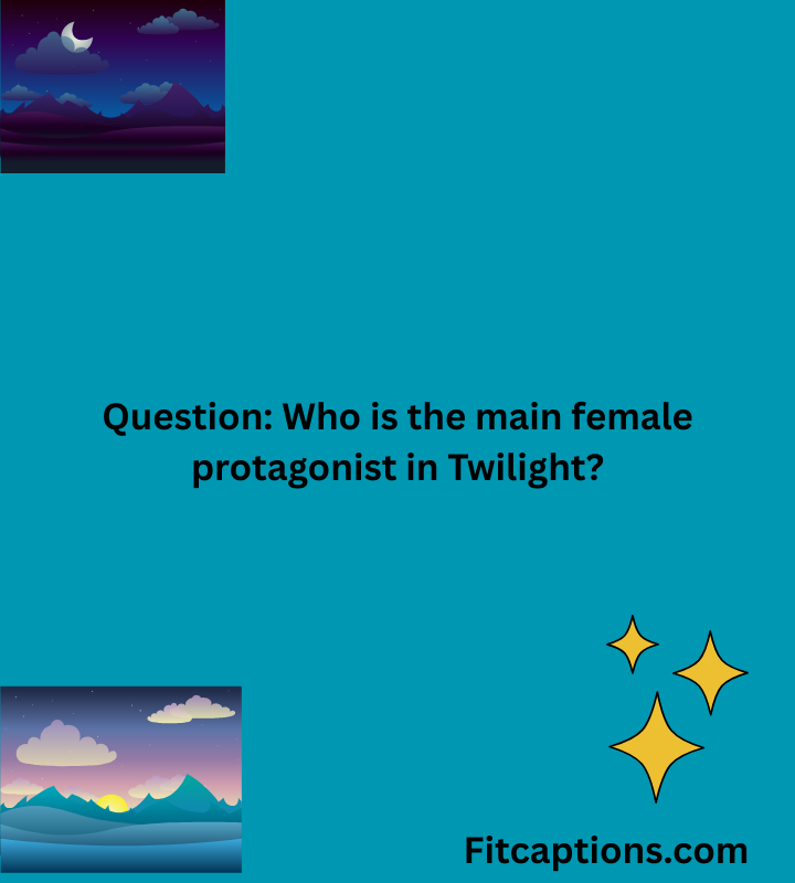 "Twilight Trivia Questions and Answers"