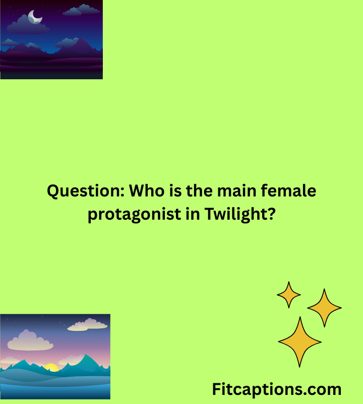 "Twilight Trivia Questions and Answers"