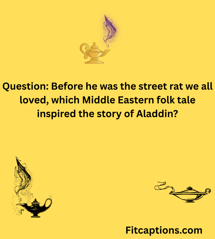 "Aladdin Trivia Questions and Answers "