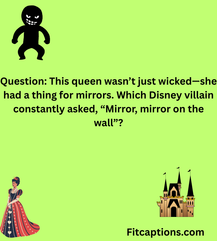 "Disney Villains Trivia Questions and Answers "