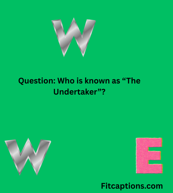 "WWE Trivia Questions and Answers"