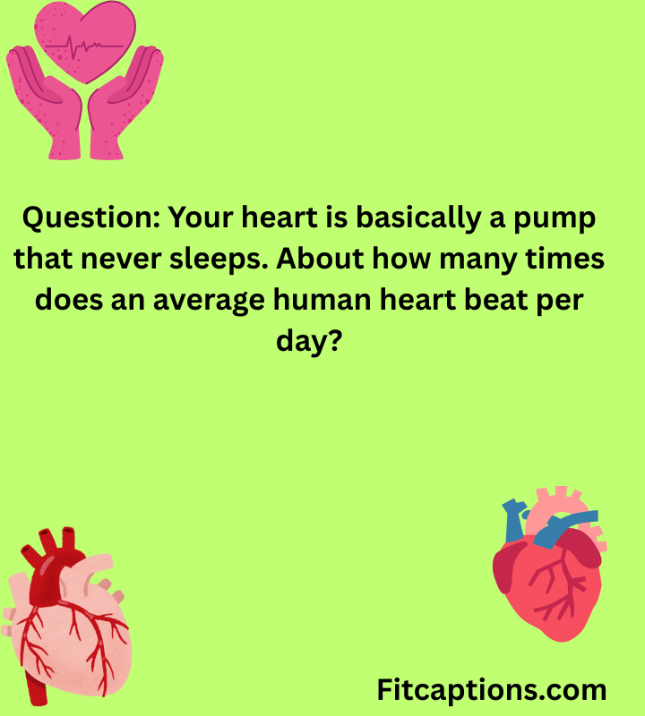 "Heart Health Trivia Questions and Answers "