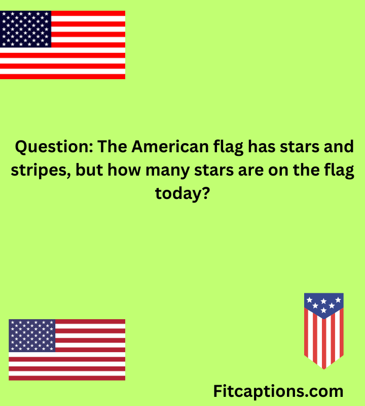 "American Flag Trivia Questions and Answers"