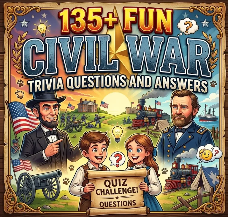 Civil War Trivia Questions and Answers 1