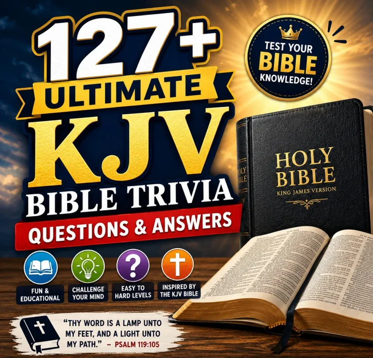 KJV Bible Trivia Questions and Answers