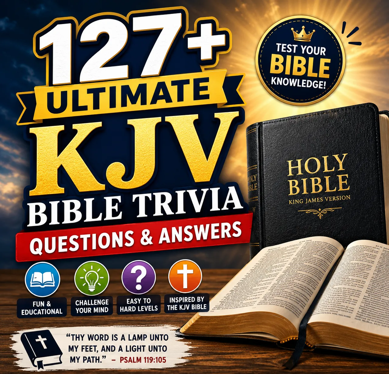 KJV Bible Trivia Questions and Answers